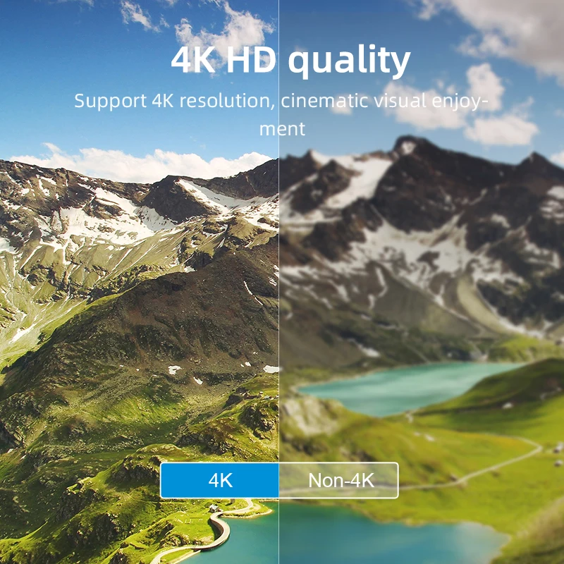 Receptor de Exibição sem Fio Vara para Projetor - com Fio Hagilis Wi-fi Hdmi-compatível Dongle Miracast Airplay Dlna tv Hdtv 2.4g - 5g 4k - Image 3