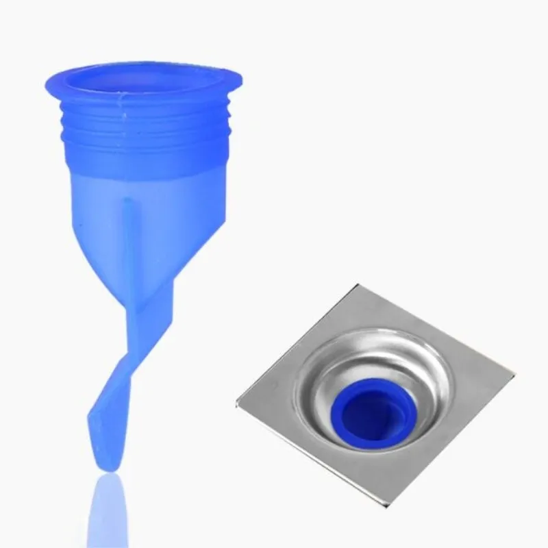 

CTREE Bathroom Strainer Pipe Sewer Drainer Anti-odor Pest Floor Silicone Kitchen Stainless Steel Drain Drain Valve Check CN27