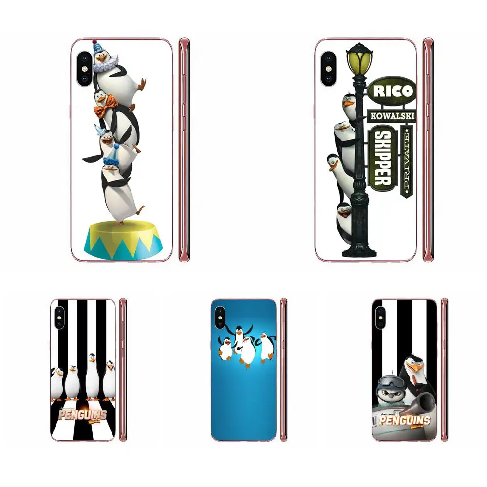Hot Penguins Of Madagascar For Xiaomi CC9 CC9E Mi 3 4 4i 5 5S 6 6X 8 9 SE Play Plus Pro Lite A1 Mix 2 Note Soft Cases Capa | Мобильные