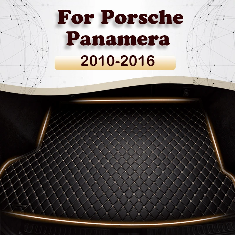 

Коврик для багажника автомобиля для Porsche Panamera 2010, 2011, 2012, 2013, 2014, 2015, 2016