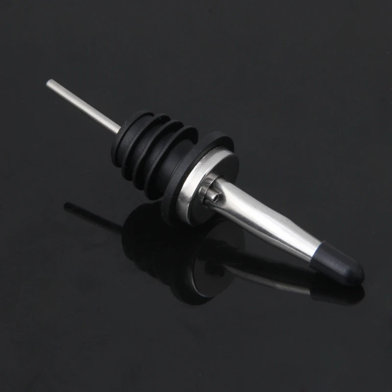 

Whisky Liquor Wine Oil Bottle Pourer Stopper Pour Spout Dispenser with Cap