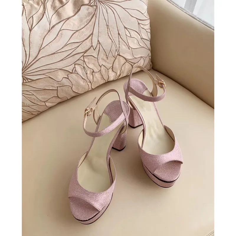 

20190924002 2019 genuine leather luxury high heels runway desigin female Europe brand top quality