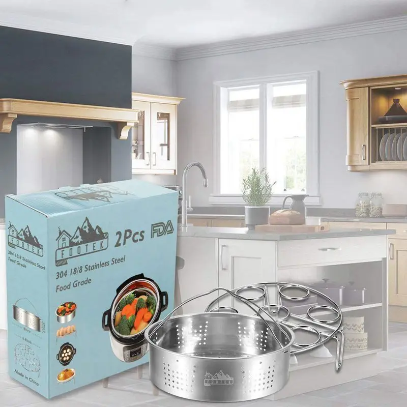 AD пароварка корзина с яйцом Пароварка стойка для моментальной и скороварки