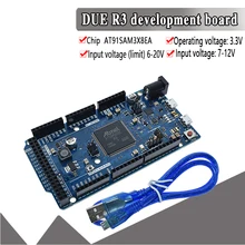 Oficial due r3 placa at91sam3x8e sam3x8e 32-bit braço Cortex-M3 módulo de placa de controle para arduino placa de desenvolvimento