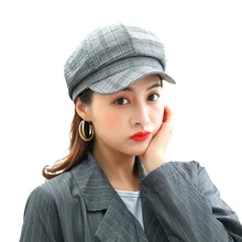 Японский художественный берет из хлопка, восьмиугольная шляпа, Осень-зима, Женские Британские малярные шляпы, матросские военные роскошные женские шапки