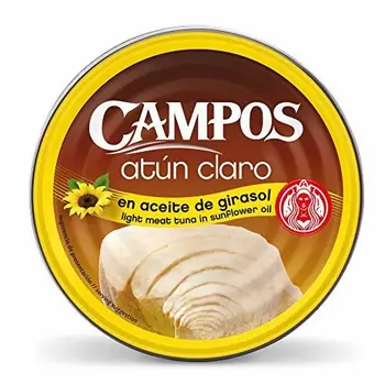 

Atún aceite campos lata 266gr