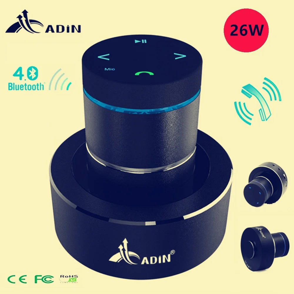 Adin 26w Vibration Speaker Bluetooth Resonance
