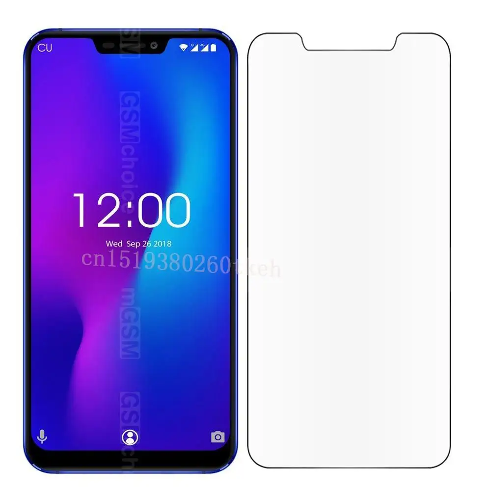 Закаленное стекло для Oukitel U23 Премиум 9H 2.5D Взрывозащищенная защитная пленка
