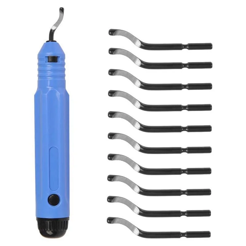 New Practical Use Easily Burr Handle NB1100 Trimming Blade &amp 10pc BS1010 Deburring Scraper Blades Head 3D Printer Cutting Tool |