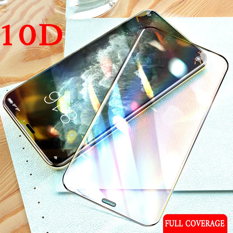 10D изогнутое полное покрытие закаленное стекло для iphone 11 PRO MAX защита экрана