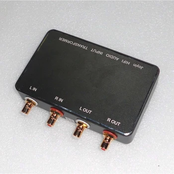 

Low distortion wide frequency response 10K: 40K boosted audio signal passive front stage single crystal copper transformer