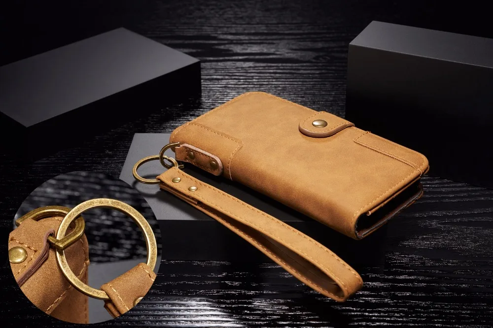 牛皮挂绳皮套苹果11 (121)