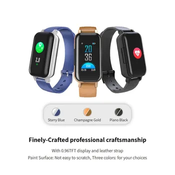 

Smart Watch Wristbands Sport Watch Fitness Bracelet With Bluetooth 5.0 Headphones