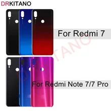 Задняя крышка батарейного отсека для Xiaomi Redmi Note 7 Pro Redmi 7 Note7, стеклянная панель заднего корпуса для Redmi Note 7, Крышка батарейного отсека Задняя крышка батарейного отсека для Xiaomi Redmi Note 7 Pro Redmi 7 Note7, стеклянная панель заднего корпуса для Redmi Note 7, Крышка батарейного отсека