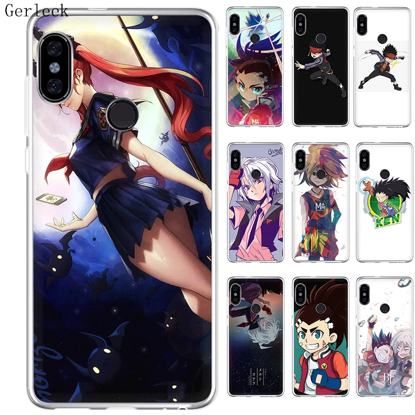 

Mobile Phone Case For Redmi K20 7A GO S2 4X 4A 5A 6A Note 7 Pro Hard Cover Beyblade Burst Shell Protection