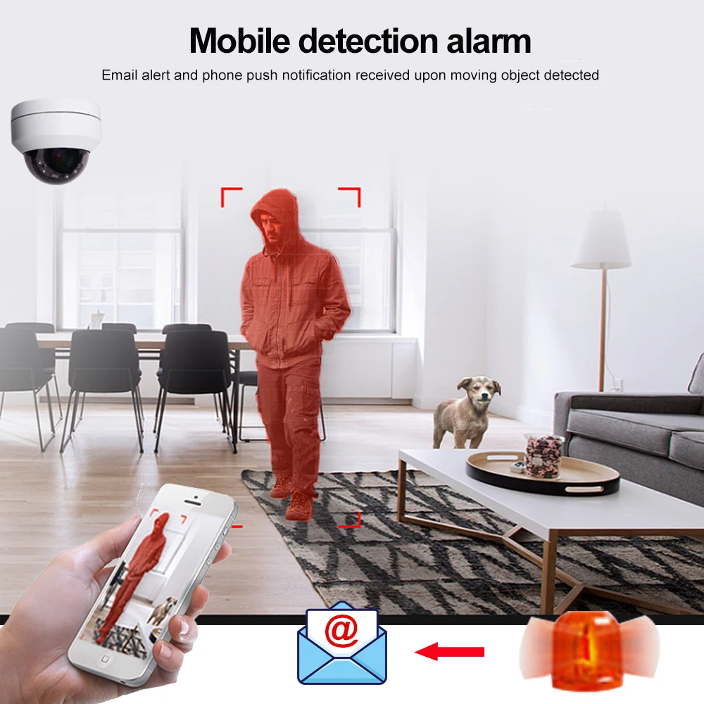 2MP H.265 ИК Беспроводной IP Камера HD WI-FI 1080P купол Камера IR50M Ночное видение 2-полосная аудио SD запись V380 P2P просмотр на мобильном панорамирования и наклона