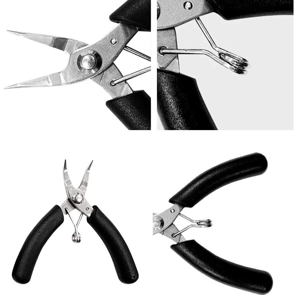 Small MINI Precision Pliers Craft Jewellery Long Nose Side Cut Bent Nose End Cut 