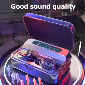 

S590 Wireless Headphones Bluetooth 5.0 Earphone TWS HIFI Mini In-ear Sports Running Headset Support iOS/Android Phones HD Call
