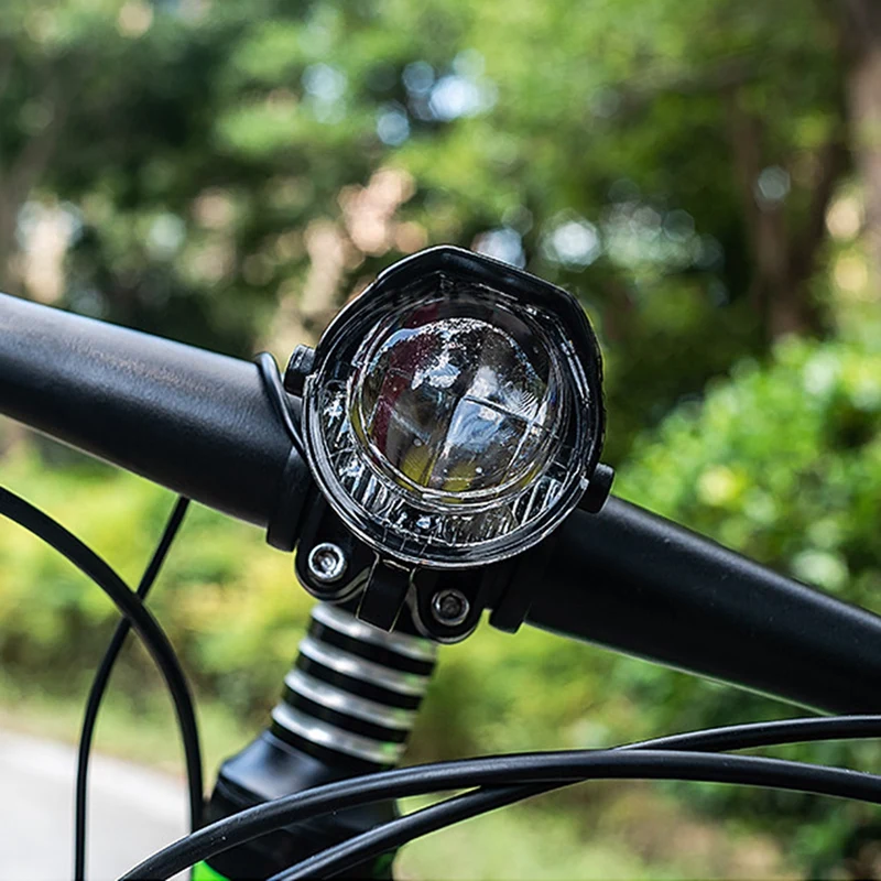 ABUO-Retro Bicycle Headlights LD28 USB Rechargeable Bike Light T6 LED Bicycle Headlight 750LMs IP4 Waterproof 3 Modes Light