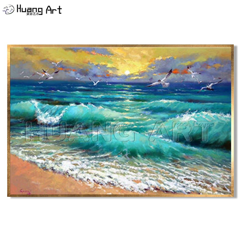 skill painter handmade high quality sea scenery canvas paintings modern seascape oil paintings home decorative wall art picture art pictures wall art picturepainting modern aliexpress us 114 0 50 off skill painter handmade high quality sea scenery canvas paintings modern seascape oil paintings home decorative wall art picture art