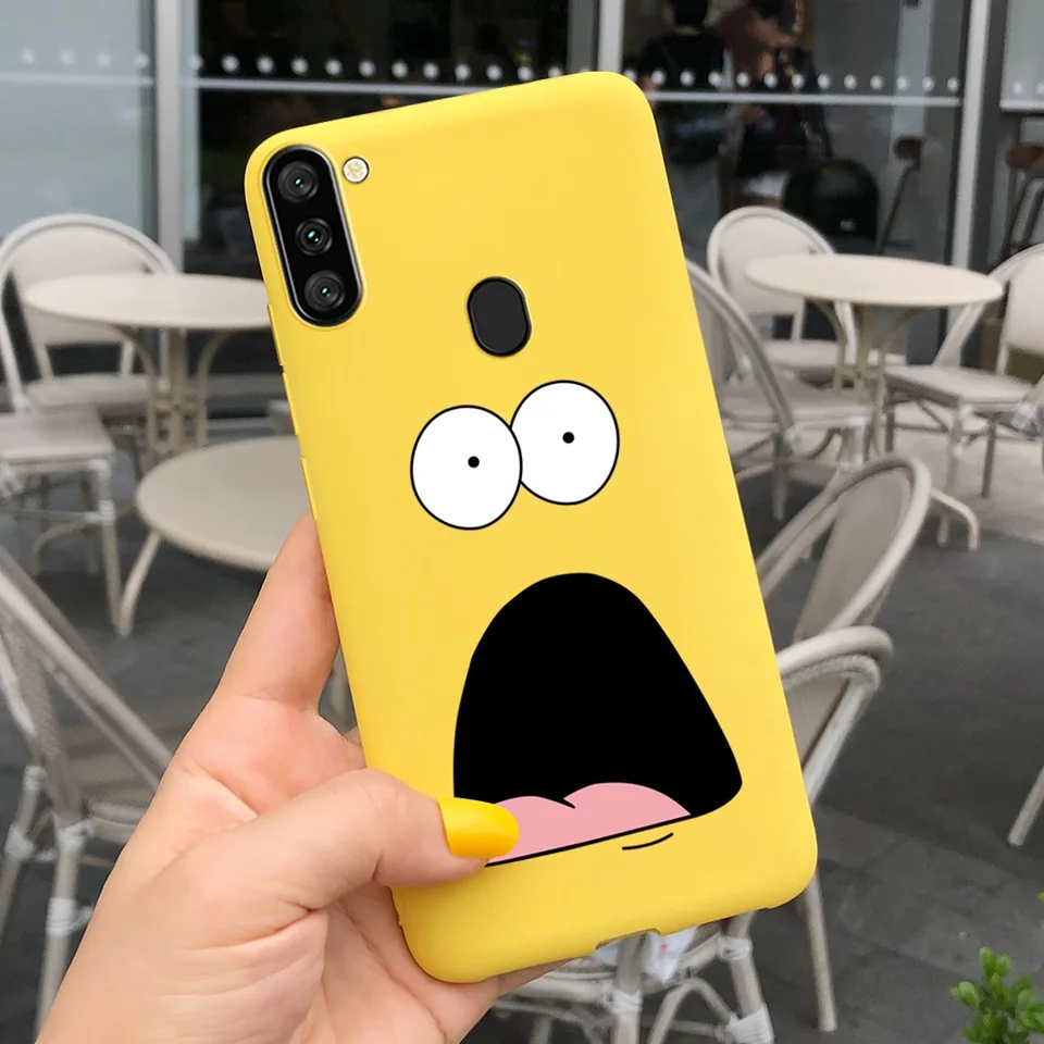 Shockproof Cartoon Silicone Phone Case For Samsung Galaxy A11 A 11 SM-A115F/DS 6.4