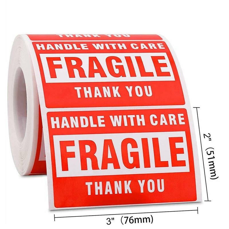 50 Label Fragile Sticker Packaging Shipping Label Thank You Scrapbooking Stickers 2 X3 Handle With Care Fragile Decor Labels Stickers Aliexpress 50 Label Fragile Sticker Packaging Shipping Label Thank You Scrapbooking Stickers 2 X3 Handle With Care Fragile Decor Labels Stickers Aliexpress