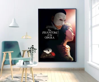 

The Phantom Of the Opera movie silk poster Wall Decor No frame