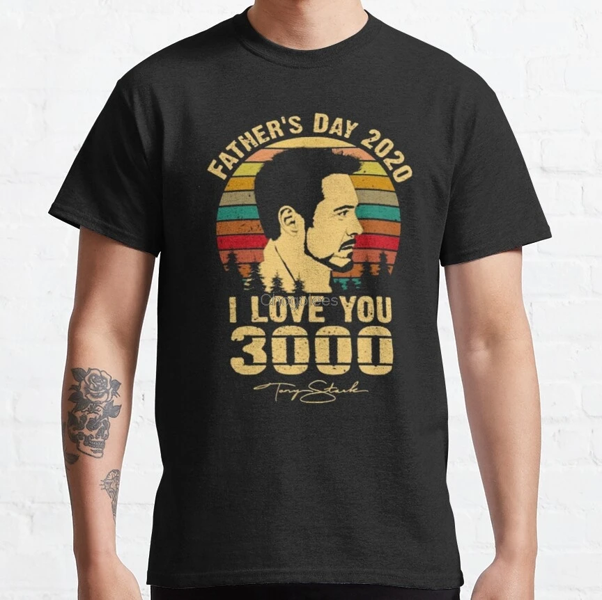 Мужская футболка I love You 3000 женские и мужские футболки |