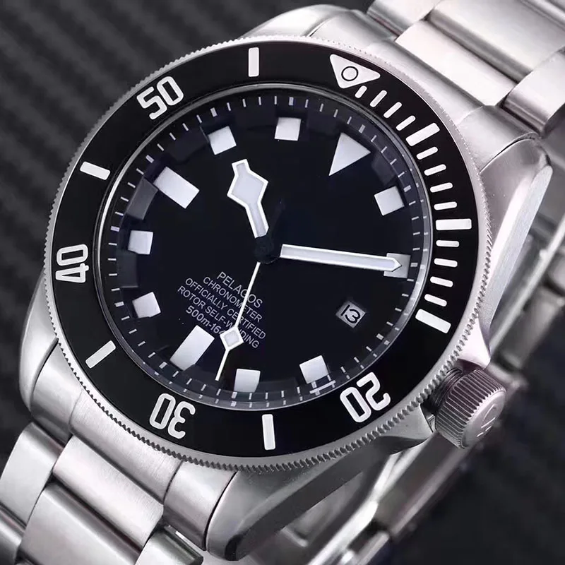 

luxury Stainless Steel Automatic Mechanical Black Bay PELAGOS MONTRES mens Designer men watches 2020 brand Watch Wristwatches