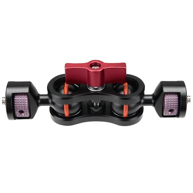 Tripod Heads Quick Release Articulating Magic Arm Mount Adapter Heads 1/4 inch Screw Universal for Camera Monitor Canon Nikon