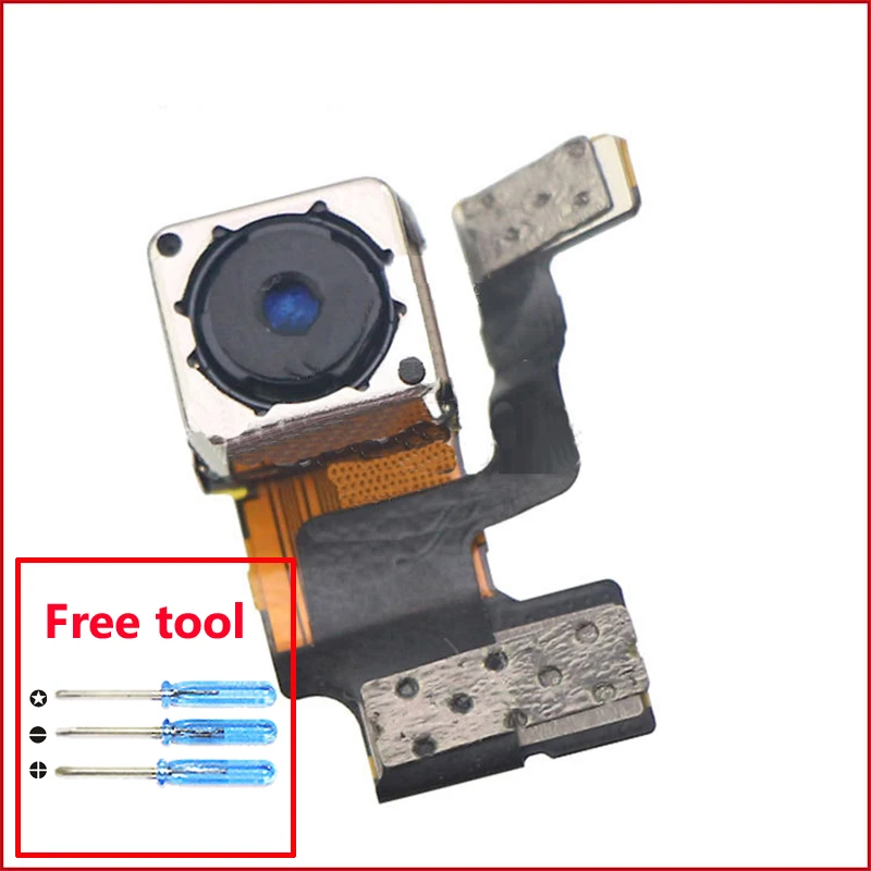 Back Camera With Flash Module Flex Cable Ribbon For iPhone 5 Cell Phone Repair Parts Rear Big iPhone5 | Мобильные телефоны и