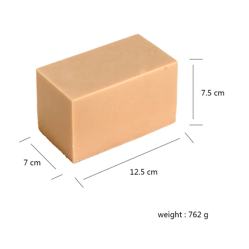 Небольшой прямоугольное мыло силиконовая форма для ручной работы гибкий пресс-форма хлебца