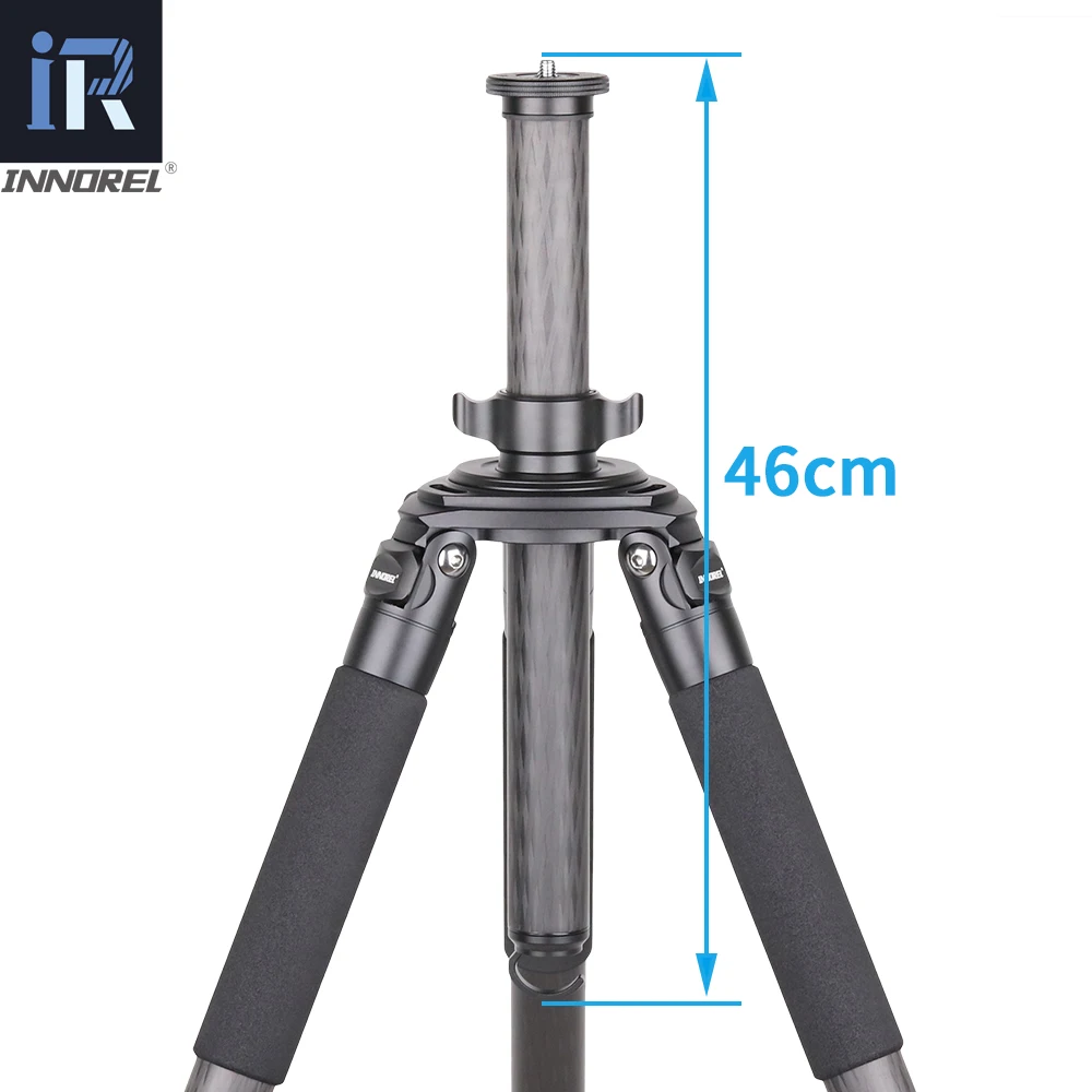 ER40C 40mm Tube Professional Carbon Fiber Center Column Monopod Tripod Extension Rod For Digital DSLR Camera Of RT90C/LT364C tripod ball head
