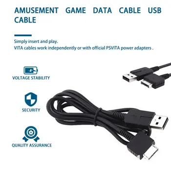 

2 In1 USB Charger Cable Charging Transfer Data Sync Cord Line Power Adapter Wire for Sony Psv1000 Psvita PS Vita PSV 1000 ONLENY