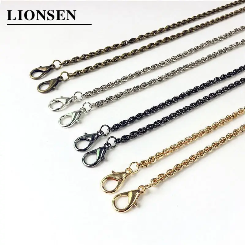 New Purse-Chain-Bag Link Handle-Shoulder Cross-Body-Handbags Metal Clasp Replacement Lionsen QLXk7oZKx