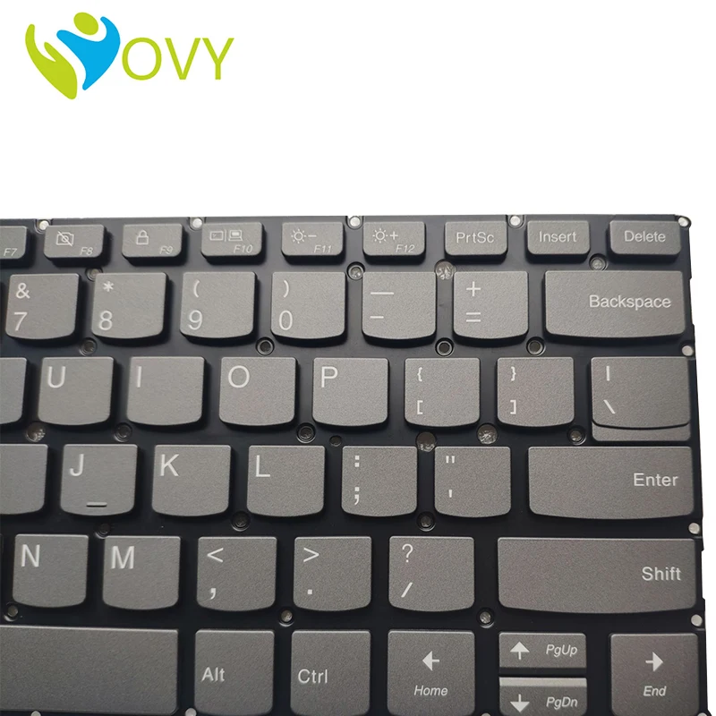 Teclado Retroiluminado para Laptop dos Eua para Lenovo Eua Yoga 92013isk 13ikb 920-13 Flex Pro-13ikb Luz Inglesa 5cb0q09594 Sn20n04582 Sn20l24331 - Imagem 5