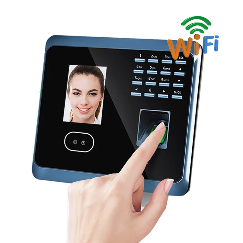 ZK UF100Plus WIFI TCP/IP USB сканер отпечатков пальцев для лица RFID-карта посещаемость