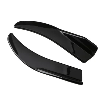 

Universal Bumper spoiler Bright black Spoiler Direct Replacement Brand New