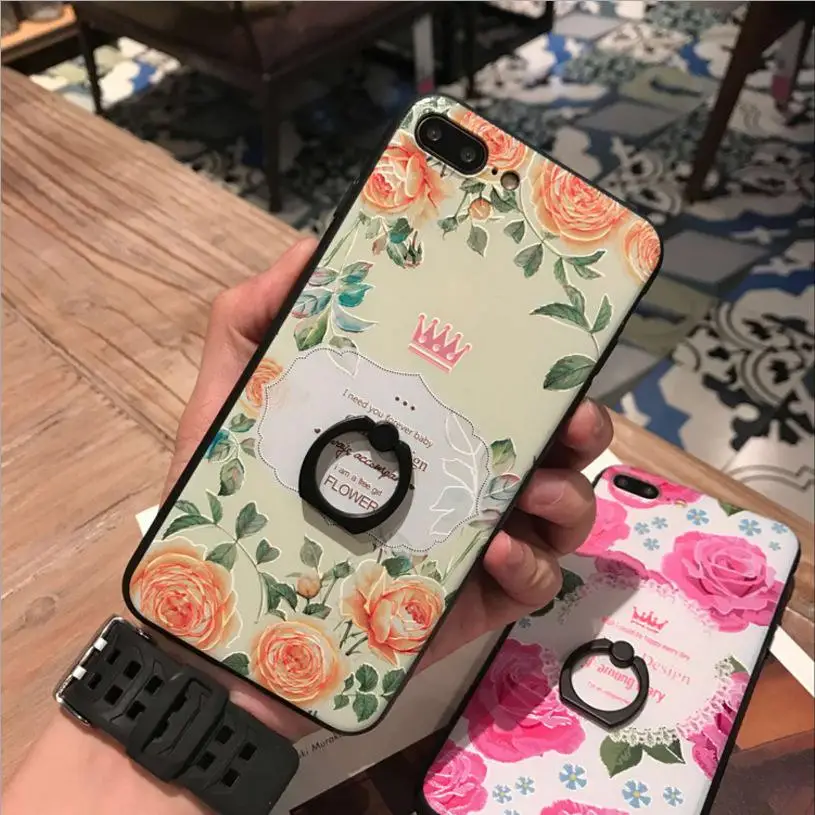 Для iphone Xs max рельефный чехол для телефона 7/8plus кольцевой кронштейн iphone 11 осенне-стойкий полный розовый чехол для телефона - Цвет: Лимонно-желтый