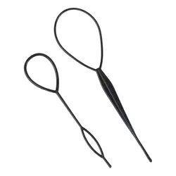 10 пар Новый Топ хвост волос оплетка приспособление для укладки волос в Узлы инструмент для укладки