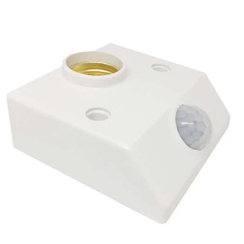 E27 Цоколь лампы инфракрасный датчик движения из PIR AC100-265V светодиодный светильник держатель лампы датчик движения переключатель для лампы