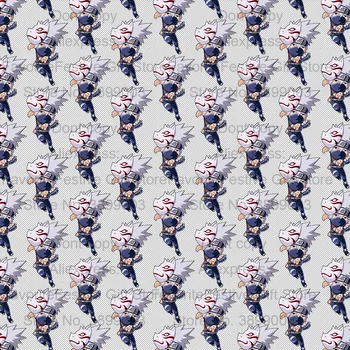 

costume Akatsuki Uchiha Itachi Shuriken Printed Cloth Fabric For Patches Dress Home Textile DIY