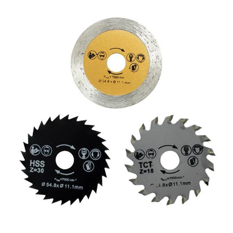 

Set Electric Mini Circular Saw Cut Wood PVC Tube 110V/220V Multifunctional Electric Saw DIY Power Rotary Tool