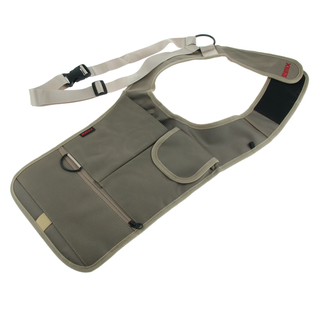 Противоугонная Скрытая Подмышечная сумка на плечо нейлоновая карманная Mp3 сумка для хранения телефона для мужчин и женщин инструменты для улицы - Цвет: Light Gold-Right