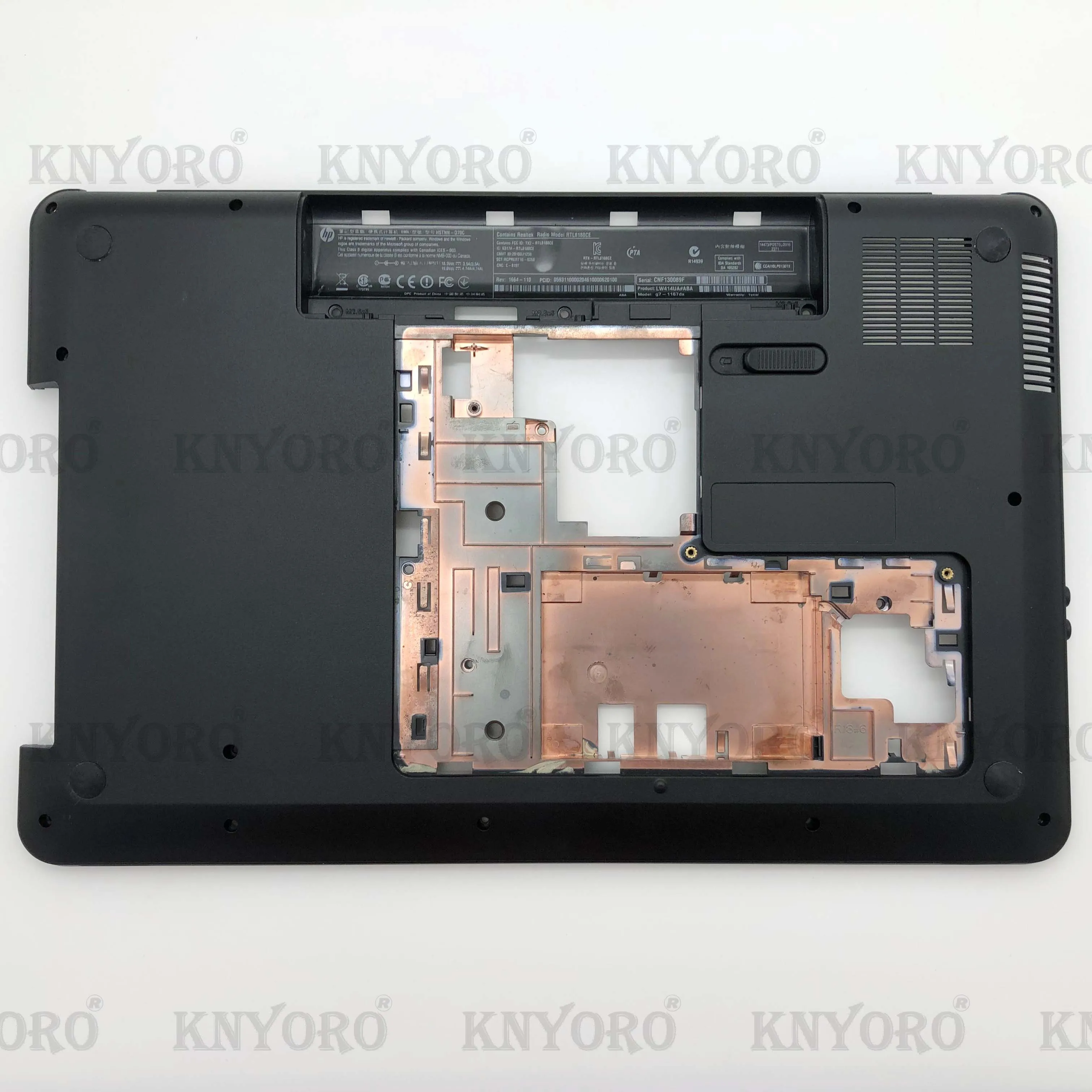 G7 для hp G7 G7-1000 G7-1167DX HSTNN-Q70C Нижний Базовый 646498-001 аккумулятор большой емкости Q70C дно