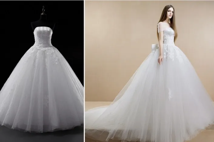 

free shipping ball robe de soiree vestido de noiva 2016 new hot casamento long bow beading bandage wedding Dresses bridal gown