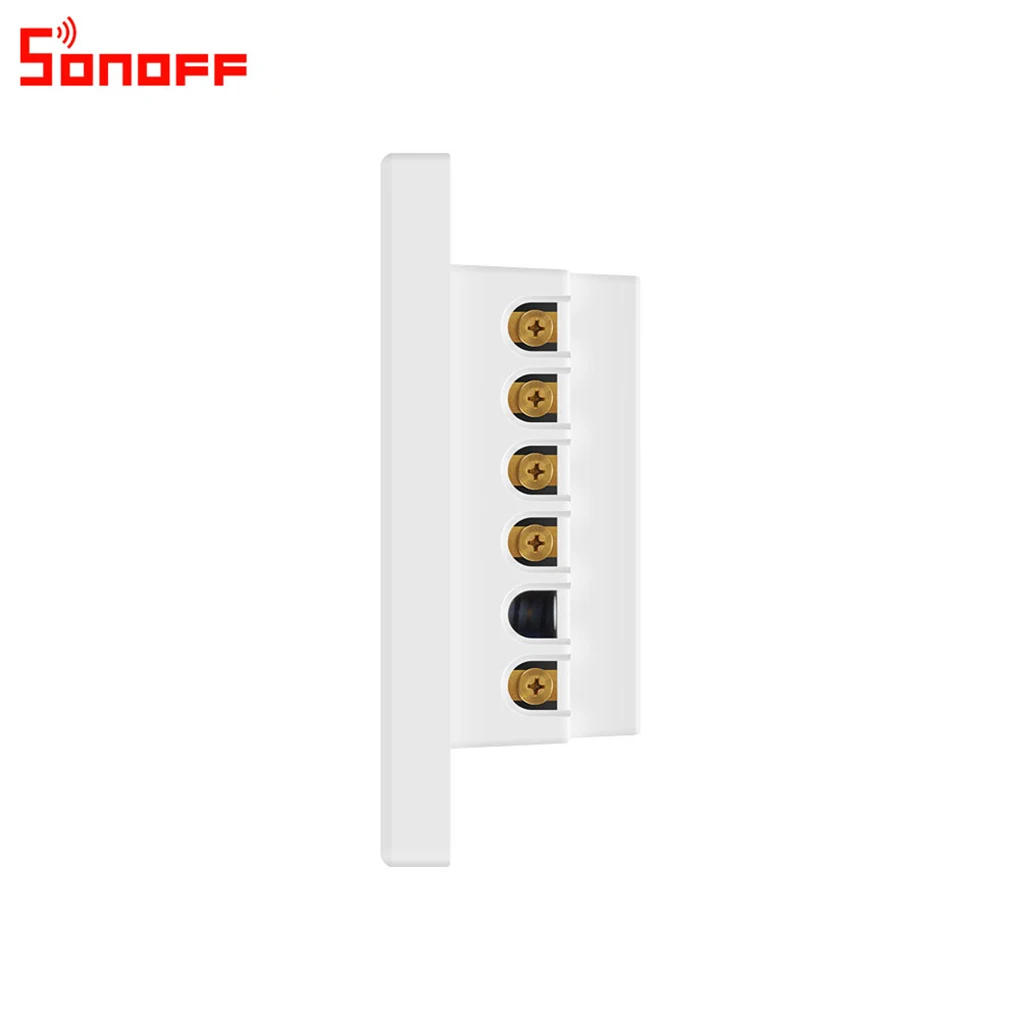 SONOFF T2 1/2/3 Gang TX Series 433Mhz RF Controlled Wifi Light Switch Smart Home Supplies UK Standard