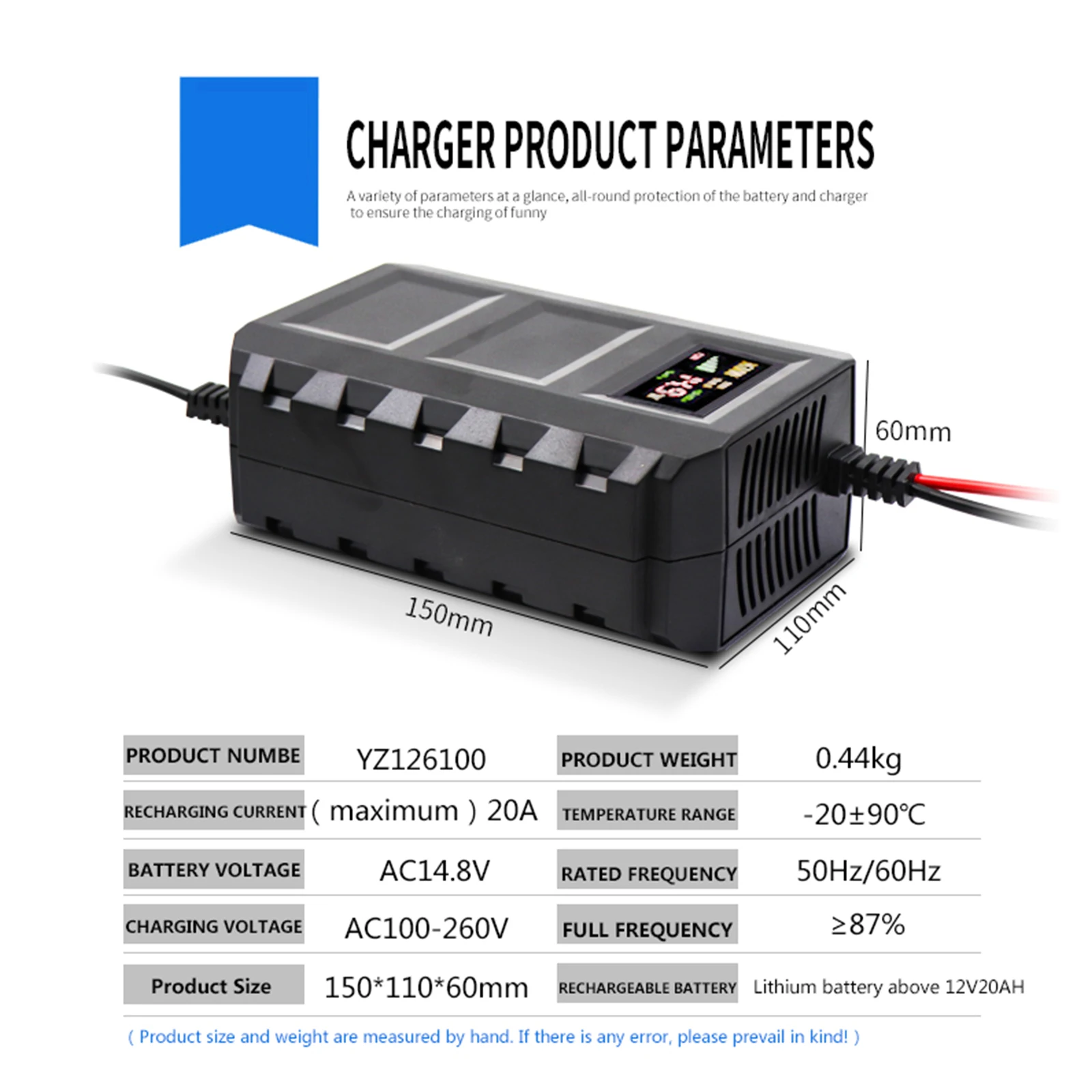 Artudatech США ЕС Plug 12 В 20A ATV мотоцикл умное зарядное устройство кислотная батарея свинцовый инструмент для зарядки с дисплеем