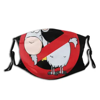 

protective mask with filter I Ain't Afraid Of No Goats anti dust PM2.5 reuse adult teen child girl