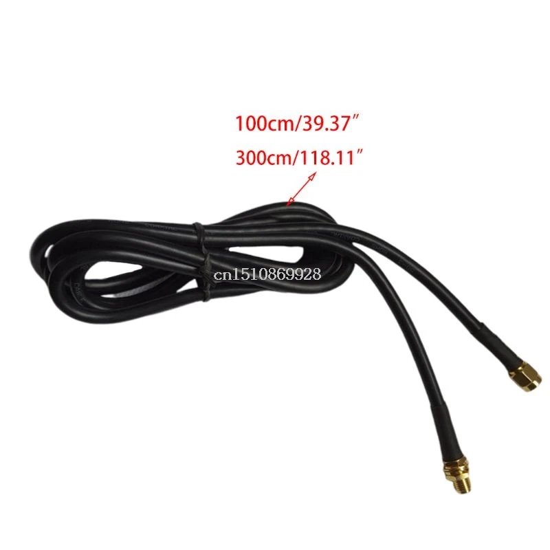 RG58 SMA Мужской к SMA женский кабель RF разъем адаптер wifi антенна Расширение 448A